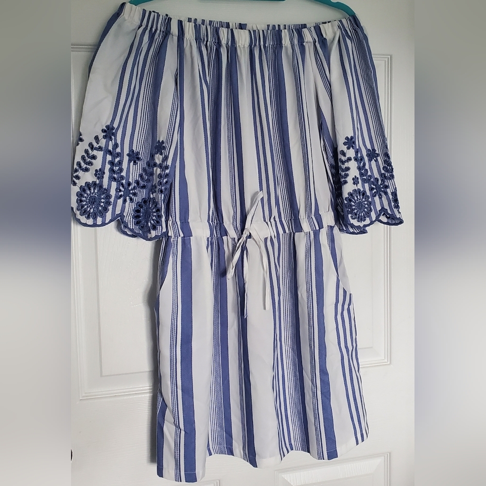 Style House Striped Tunic Dress